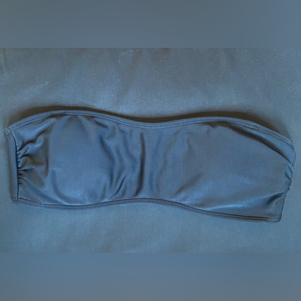 Strapless Black Bikini tap- Women’s size small